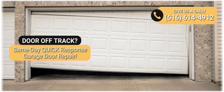 Garage Door Off Track In Mineola NY